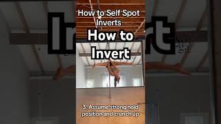 How to Invert Using Resistance Bands #polesport #poledance #polefitness #beginnerpole