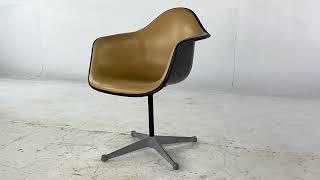 Charles Eames for Herman Miller Mid Century Upholstered Shell Office Chair