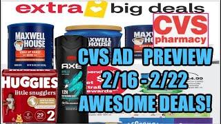 CVS AD PREVIEW (2/16 - 2/22) | **NEW Ad!