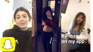 Kylie Jenner radio w/ Jordyn on Snapchat | Kylie Snaps