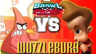 Patrick Star vs Jimmy Neutron | Super Brawl Showdown v0.3.1b Full Match Gameplay