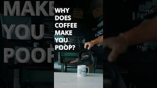 Why does coffee make you poop? #coffeeshop #coffeescience #caffeine