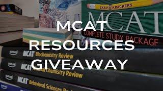 MCAT Prep Resource Giveaway Announcement  | Premed + med School