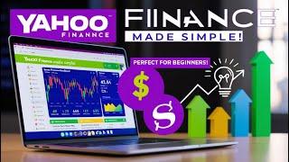 YAHOO FINANCE MADE EASY FOR BEGINNERS! | Yahoo Finance Premium | Personal Finance 