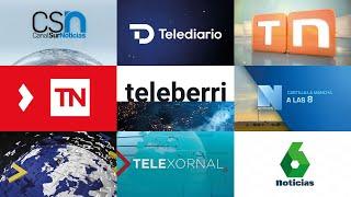 Spanish TV News Intros 2023 / Openings Compilation (HD)