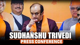 BJP Press Conference | Sudhanshu Trivedi | One Nation One Election |Gujarat |Gandhinagar