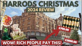 Harrods Christmas Department 2024 Review - World's Most Famous Luxury Department Store