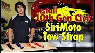 SiriMoto Tow Strap Install - Honda Civic