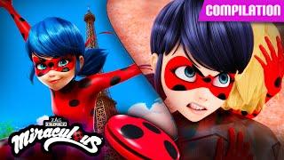 MIRACULOUS |  Compilation 9  FULL EPISODES ▶️ [Timebreaker - Guitar Vilain] Season 1