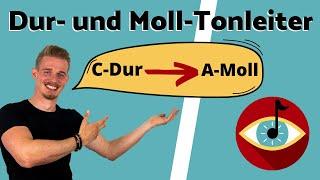 DUR-Tonleiter und MOLL-Tonleiter - einfach verstehen!