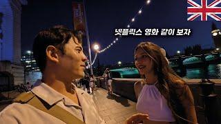 K-drama where Korean guy and a Brazilian girl meet for the first time in London