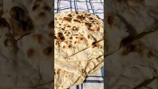 Grilled Homemade Pita Bread #fun #food #yummy #life #shorts #lifestyle #cooking #eating #grill #хлеб