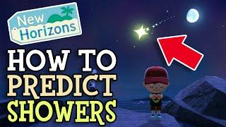 Animal Crossing New Horizons: PREDICT METEOR SHOWER TIMES (How To Know When Your Next Meteor Shower)