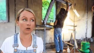 DON'T install your own windows...in an old stone cottage