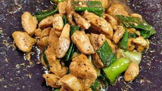 Chicken Black Pepper Stir Fry Recipes | Black Pepper Recipes | Easy And Fast Recipe