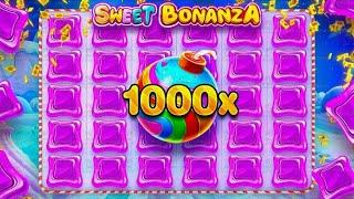 МАКСВИН НА 100.000.000 В SWEET BONANZA 1000!!ЧУДОВИЩНЫЙ ЗАНОС НА 100 МИЛЛИОНОВ!! ЗАНОСЫ НЕДЕЛИ!