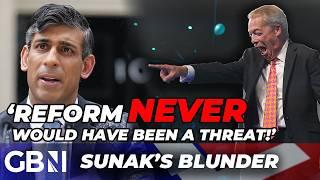 REVEALED: Rishi Sunak Blunder CAUSED Rise Of Reform UK - ‘Farage Never Would Have Been A Threat!’