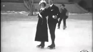 Figure Skating in 1907 Stockholm via MovieTone Digital Archive