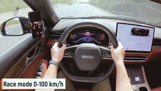 Huawei SERES 5 EV (585 hp & 4WD) POV Test Drive