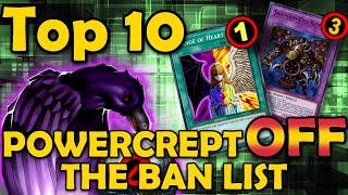 Top 10 Banned Cards That Were Power-Crept Off the Banlist in Yugioh