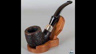 Savinelli Dry System Sandblasted Bent Saddle Stem P-Lip (2622)