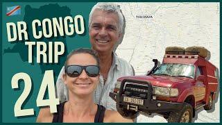 24 DRC Travel. Smuggler's Road. Part 3. Rural DRC. Congo Roads and Roadblocks.