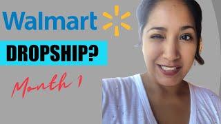 I Tried Walmart Dropshipping Automation And You Won't Believe How I Did In Month 1! Look!