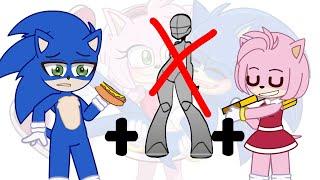 SonAmy - Rasputin // Trend // Gacha draw + Pinterest pose Pt.15 (Read description)