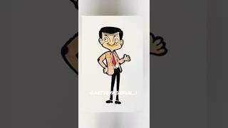 Quick Draw Mr.Bean#viral#shorts #shortsfeed #illustration #funny #happy #viralvideo #art #ytshorts