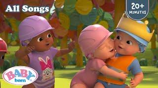 All BABY born Songs Season 1! Original nursery rhymes and more  BABY born The Animated Series