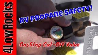 GasStop Safety Valve Installation - RV Propane Safety!