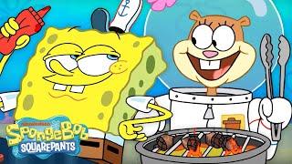 SpongeBob's Summer BBQ Cookout!  | 30 Minute Compilation | ​ @SpongeBobOfficial