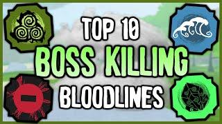 Top 10 BEST Bloodlines For PVE in Shinobi Life 2 | Shindo Life Bloodline Tier List