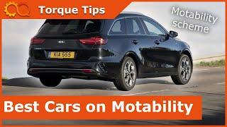 The best cars available on Motability