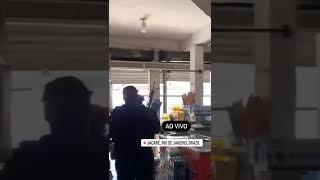 Bandidos do Jacarézinho largando o aço na Polícia.