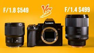 Meike 85mm f/1.4 L-Mount (vs Lumix S 85mm f/1.8)