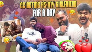 CC Acting as my Girlfriend for a Day | Samsameer_insta