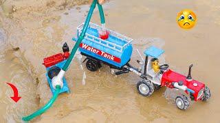 30 Minutes Satisfying with Unboxing tractor water pump , Toys Review | ASMR