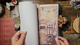 서커스 공연  | circus 다이어리 꾸미기 #scrapbooking ASMR