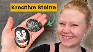 Kreative Steine - 4 geniale Ideen zum Bemalen!