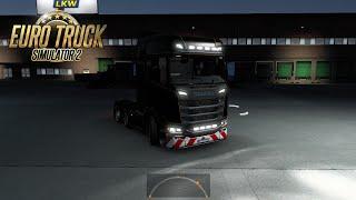 We make deliveries with Scania S High Roof — Euro Truck Simulator 2!