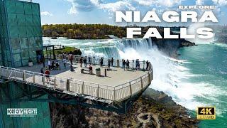 Explore the Niagara Falls | Aerial Tour by Drone | 4K Ultra HD