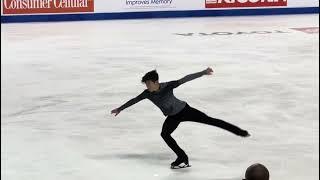 Nathan Chen, "Eternity", GP Skate America 2021, SP run through, Las Vegas, Oct 22, 2021