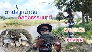 PE.53 ตกปลาหน้าดิน คลองธรรมชาติ คลองเปรมประชากร ตกปลานิล