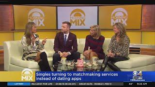 Singles turning to matchmaking services instead of dating apps