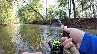 CREEK Fishing for Smallmouth Bass + TIPS & TECHNIQUES