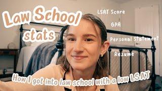 How I Got Into Law School With a LOW LSAT and Gpa || Releasing my LSAT || My Admission Story