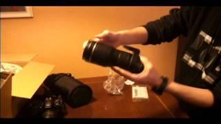 Unboxing Tamron 70-200 2.8 for Nikon.