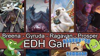 Breena vs Gyruda vs Ragavan vs Prosper (ft Madison from @TheSpikeFeeders and @CardboardCommand)