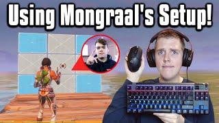 I Played Arena With FaZe Mongraal's Setup! - Fortnite Battle Royale